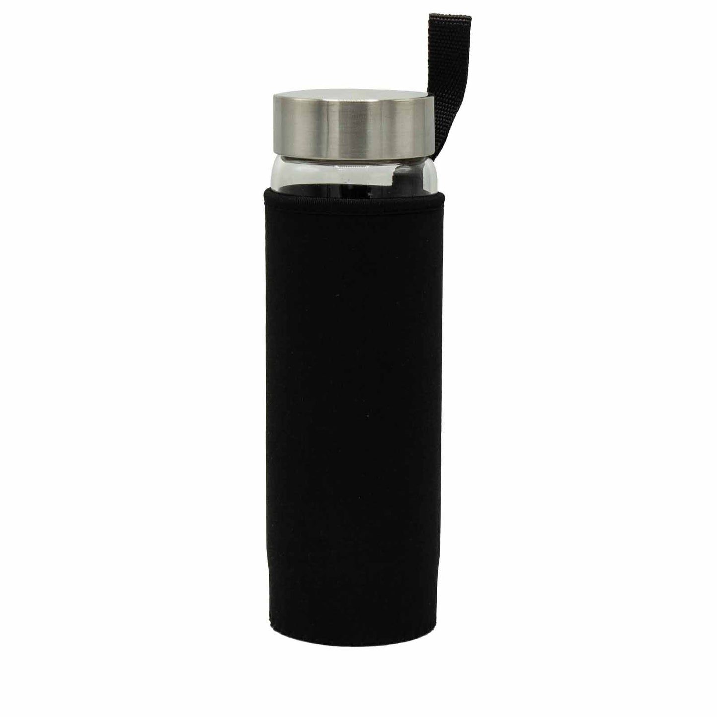 Crystal Infused Glass Water Bottle - Relaxing Amethyst - Chips – packaging