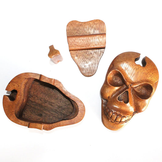 Bali Magic Puzzle Box – Skull