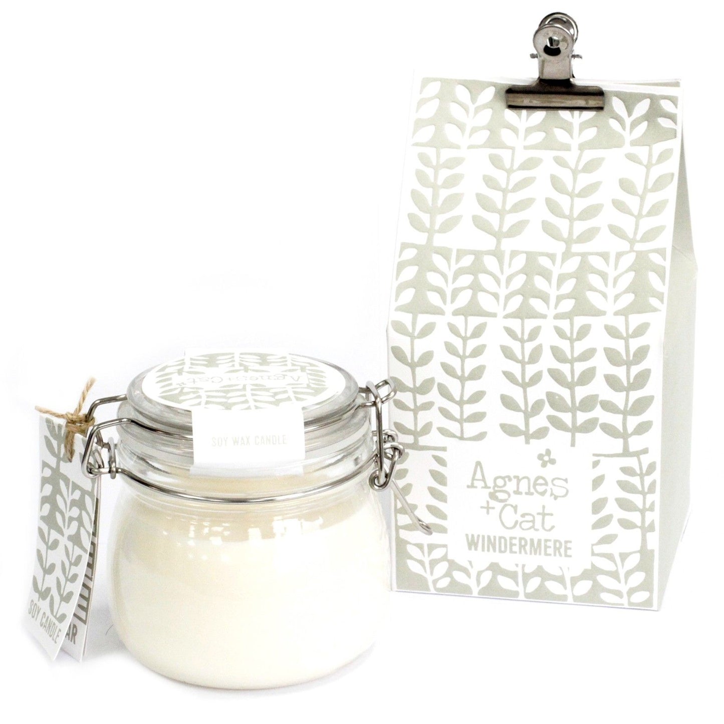 Agnes + Cat Kilner Jar Candle - Windermere | Auro & Co