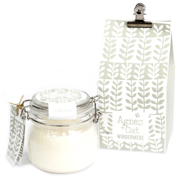 Agnes + Cat Kilner Jar Candle - Windermere | Auro & Co