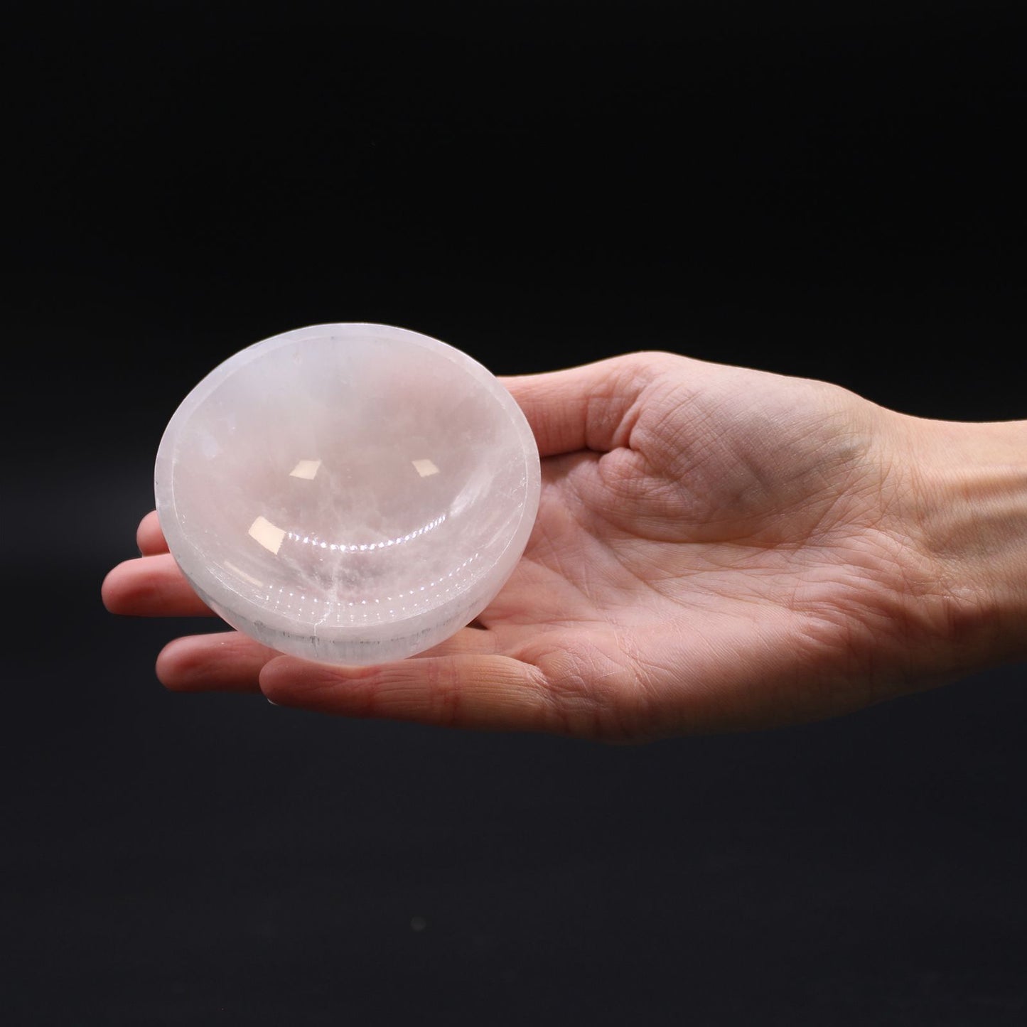 Selenite Round Bowl - 8cm – packaging