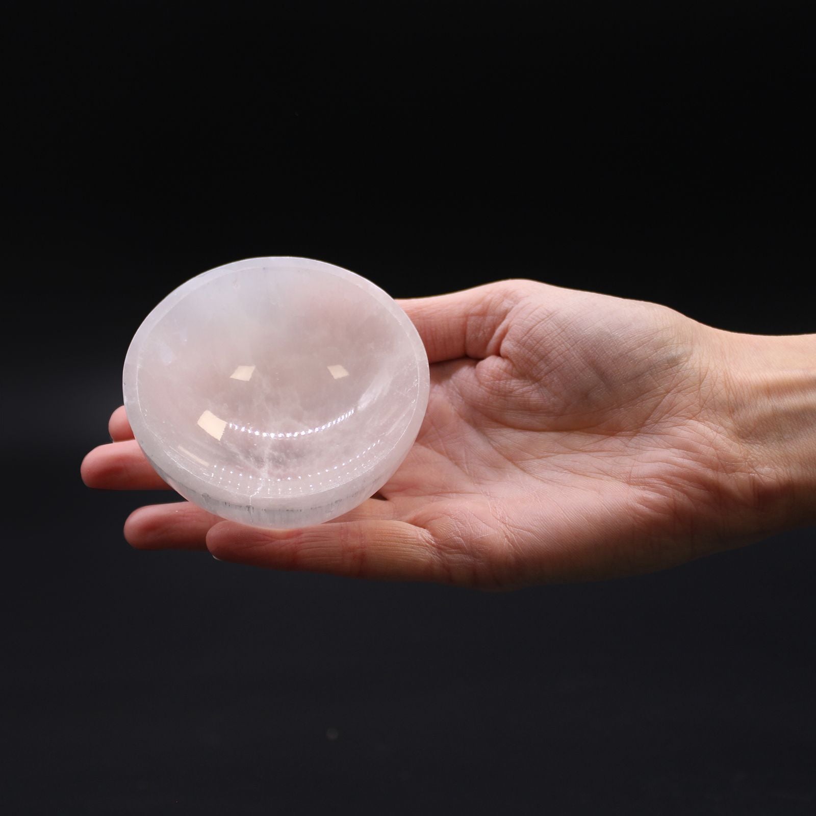 Selenite Round Bowl - 8cm – packaging