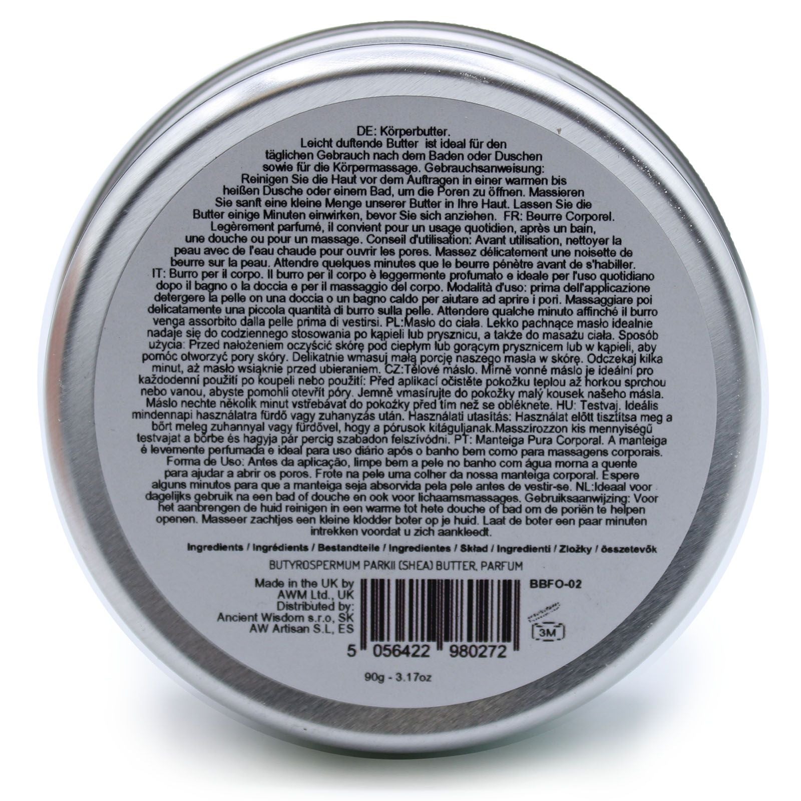 Scented Shea Body Butter 90g - Crazy Mango – detail view