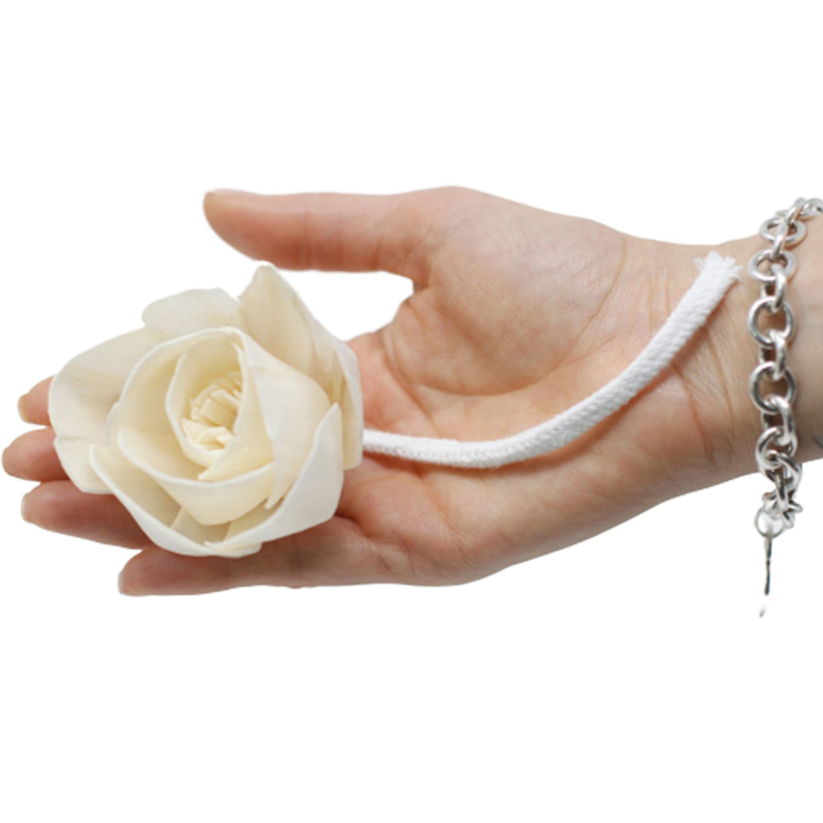 Natural Diffuser Flowers – Large Lotus on String