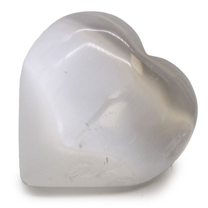 Selenite Heart - 10 cm | Auro & Co