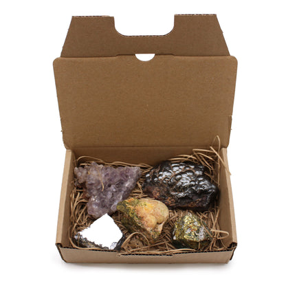 Rare Mineral Specimens - Pack of 5 - Mix 2 – detail view