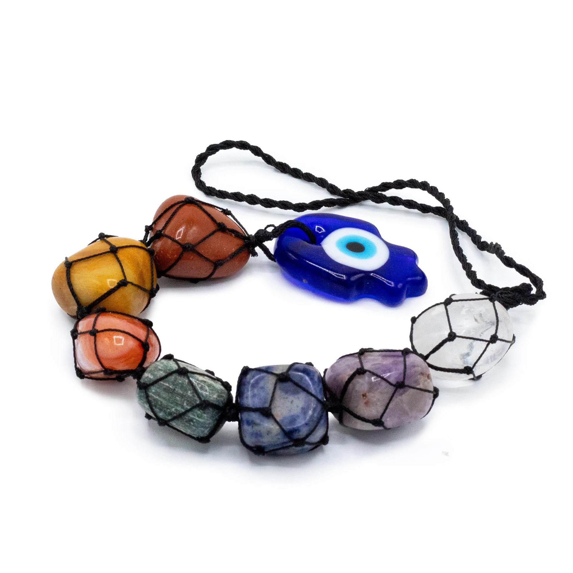 Hanging Chakra Stone  Pendant - Hansa | Auro & Co