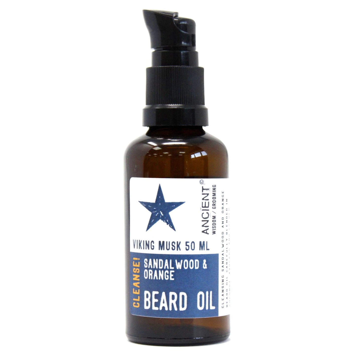 50ml Beard Oil - Viking Musk - Cleanse! | Auro & Co