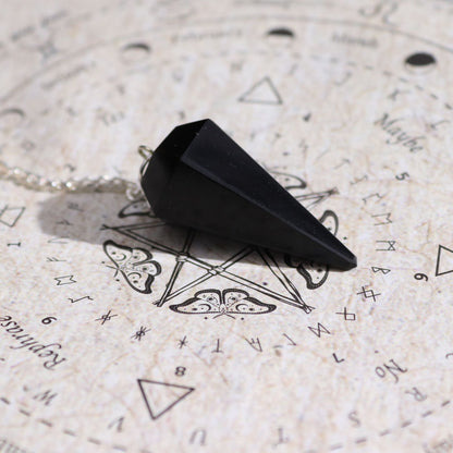 Ancient Witch Spell Incense - Success - Black Obsidian Pendulum – packaging