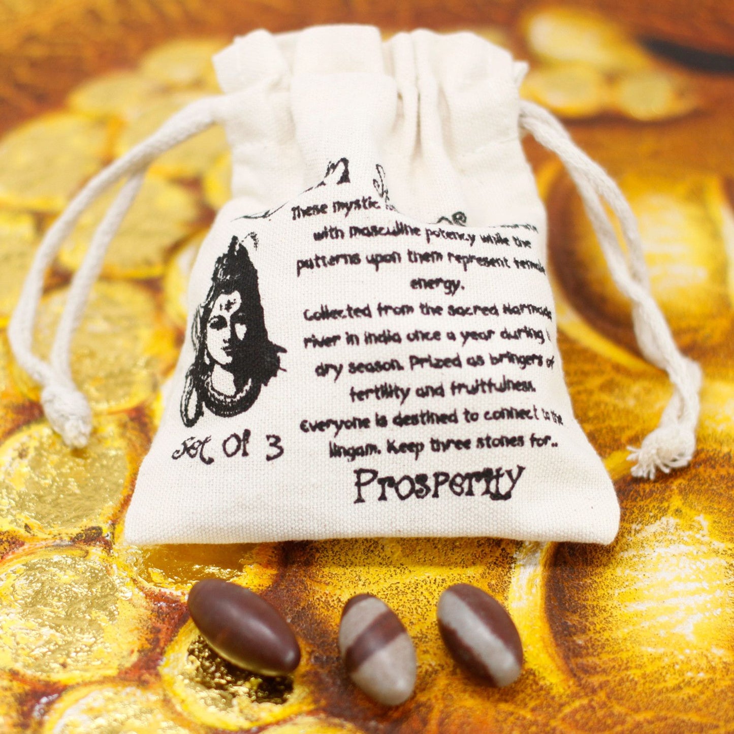 One Inch Lingam - 3 Stones – product image 6