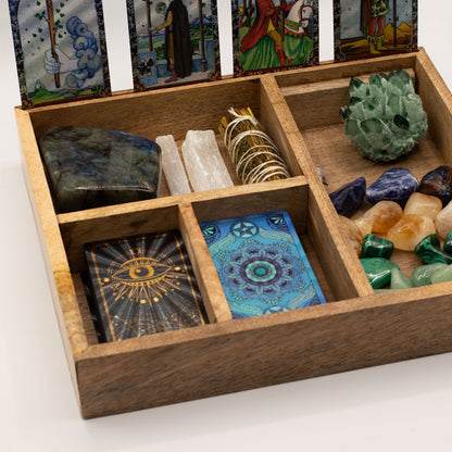 Four Section Tarot Box with Card Holder – product image 6