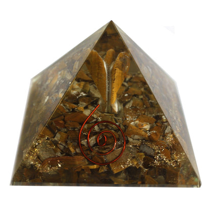 Lrg Orgonite Pyramid 70mm - Angel – product image 6