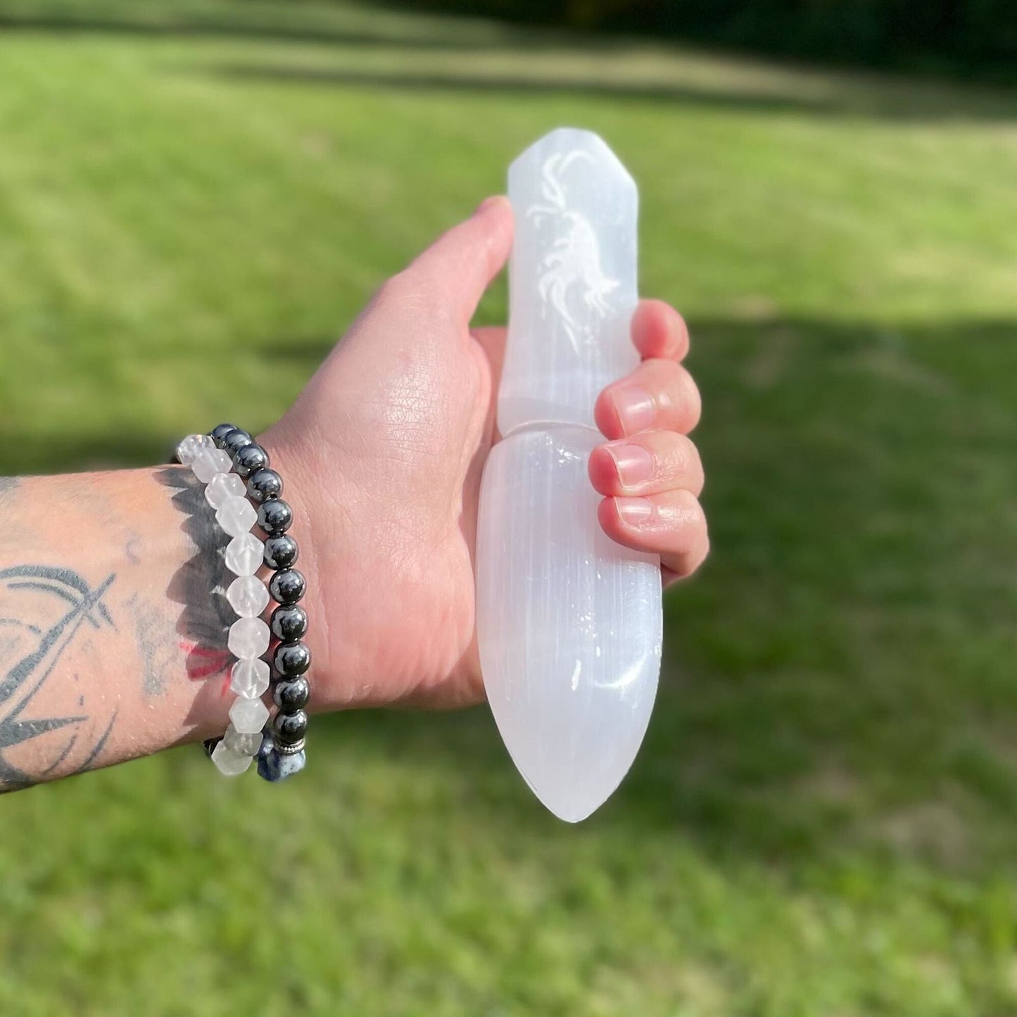 Selenite Ritual Knife - Letting go of the past – product image 7