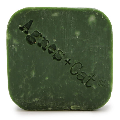 Agnes + Cat Rhubarb Solid Shampoo – packaging