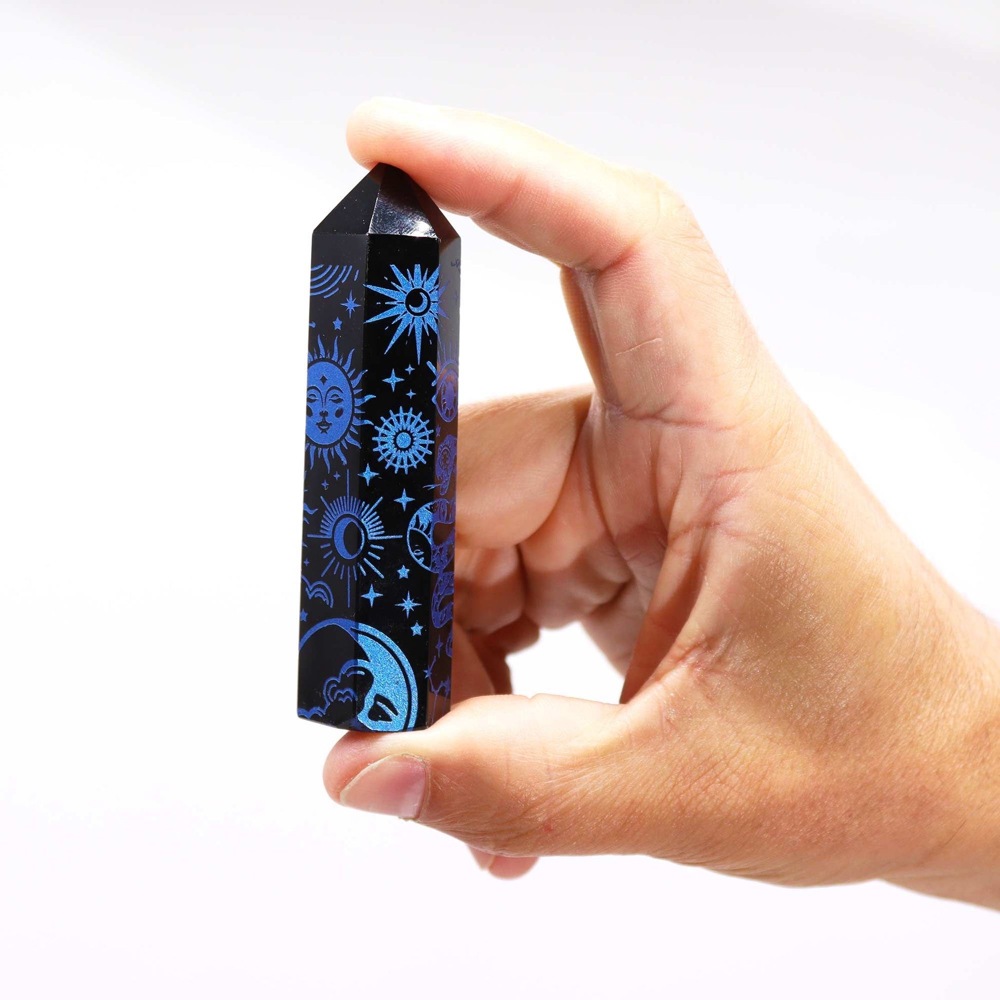 Black Obsidian Point - Mystic Story - Midnight Blue – product image 8