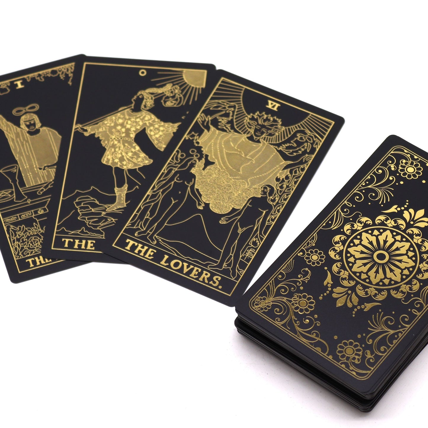 Gold Foil Tarot Set with Book - Gift Box – lifestyle shot