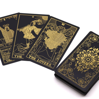 Gold Foil Tarot Set with Book - Gift Box – lifestyle shot