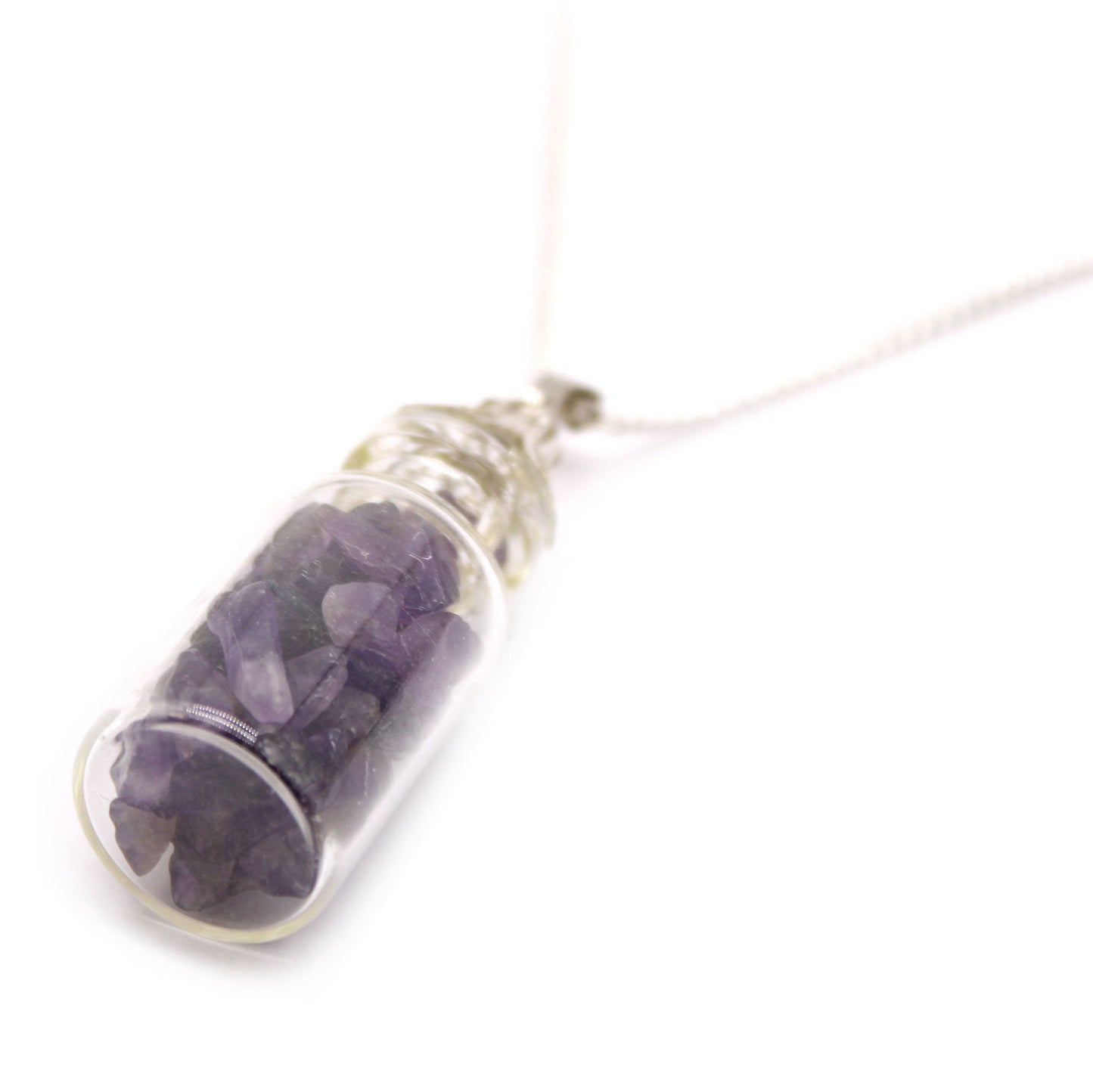 Bottled Gemstones Necklace - Amethyst – packaging