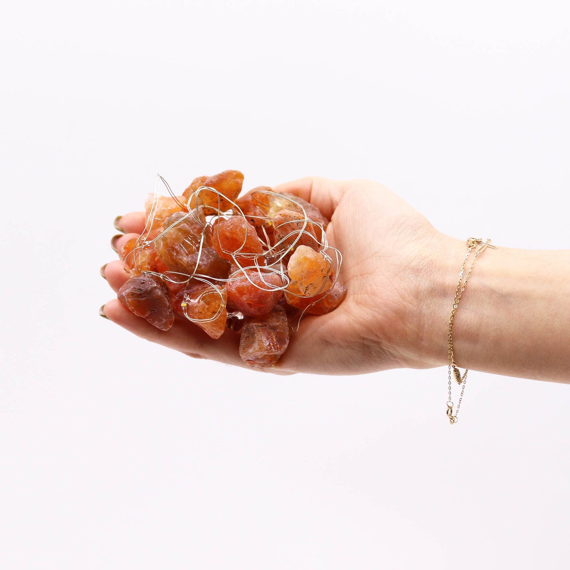 Gemstone Enchantment Lights - Orange Jade – lifestyle shot