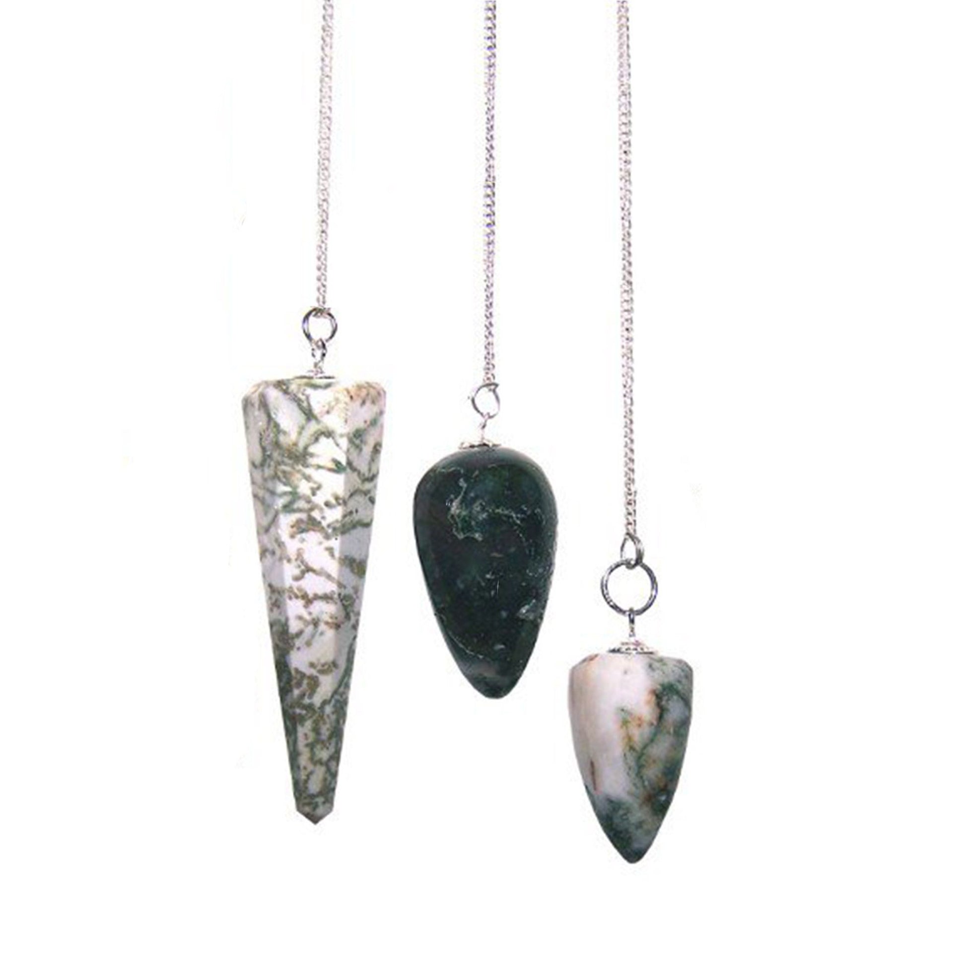 Magic Pendulum - Tree Agate – detail view