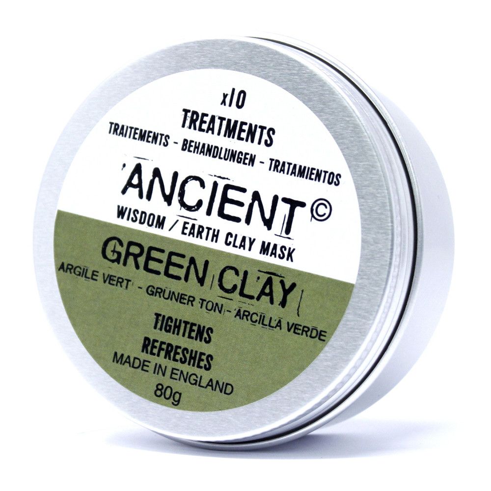 Green Clay Face Mask 80g – detail view