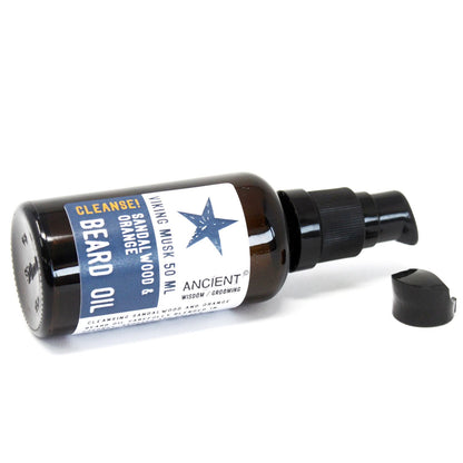 50ml Beard Oil - Viking Musk - Cleanse! – detail view