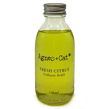 Agnes + Cat Reed Diffuser Refill - Fresh Citrus 150ml – product image 8
