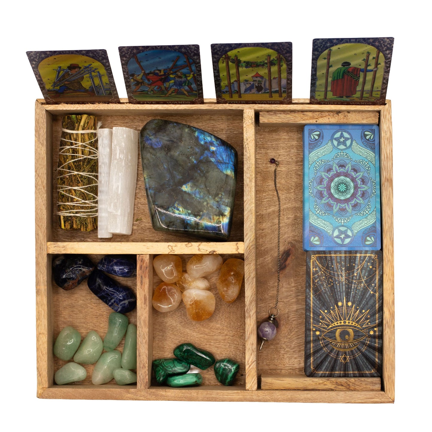 Four Section Tarot Box with Card Holder – product image 7