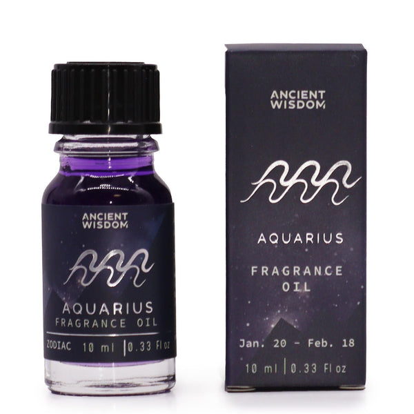 Aquarius Zodiac Fragrance Oil 10ml | Auro & Co