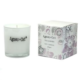 Agnes + Cat Votive Candle - Tea and Roses – product image 7