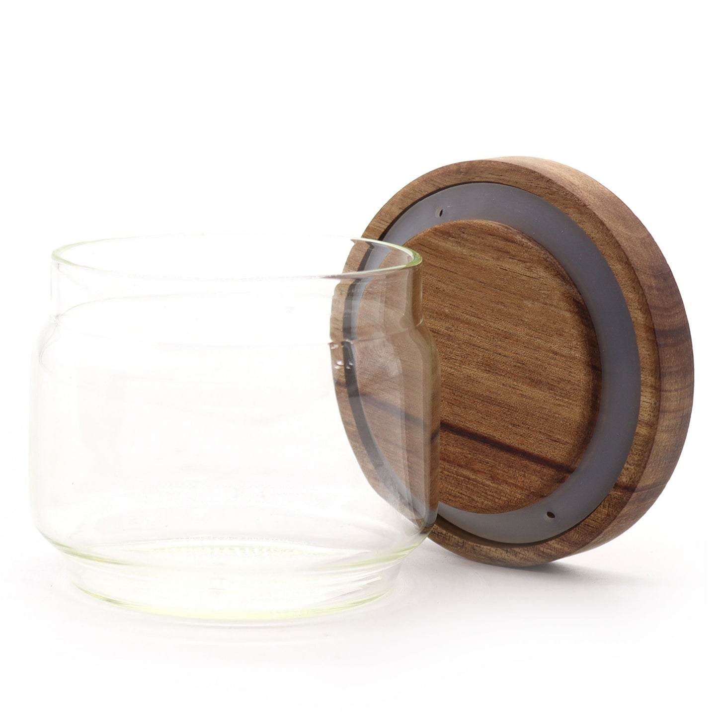 Minimalist Bamboo Seal Storage Jar – 7cm