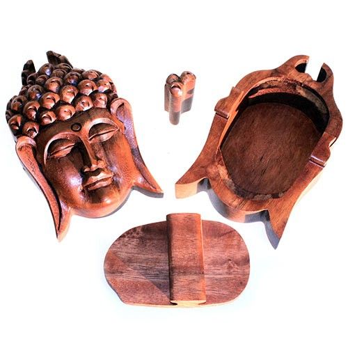Bali Magic Puzzle Box – Buddha Head