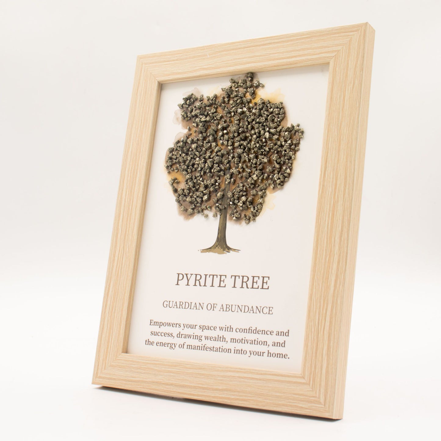 Gemstone Picture - Tree of Life - Pyrite (20x14.7x1cm) – lifestyle shot