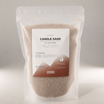 Pure Serenity Candle Sand - Latte Beige, 300g