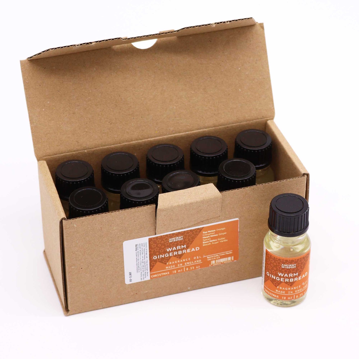 Warm Gingerbread Fragrance Oil 10ml – detail view