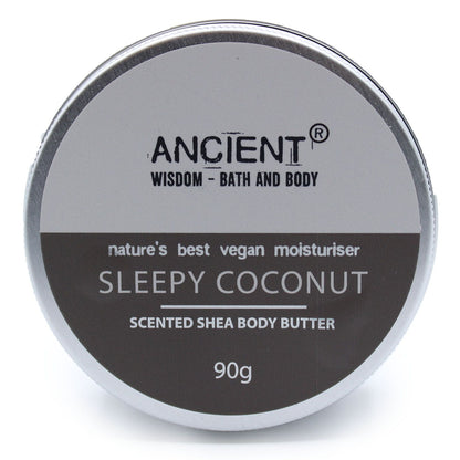 Scented Shea Body Butter 90g - Sleepy Coconut | Auro & Co