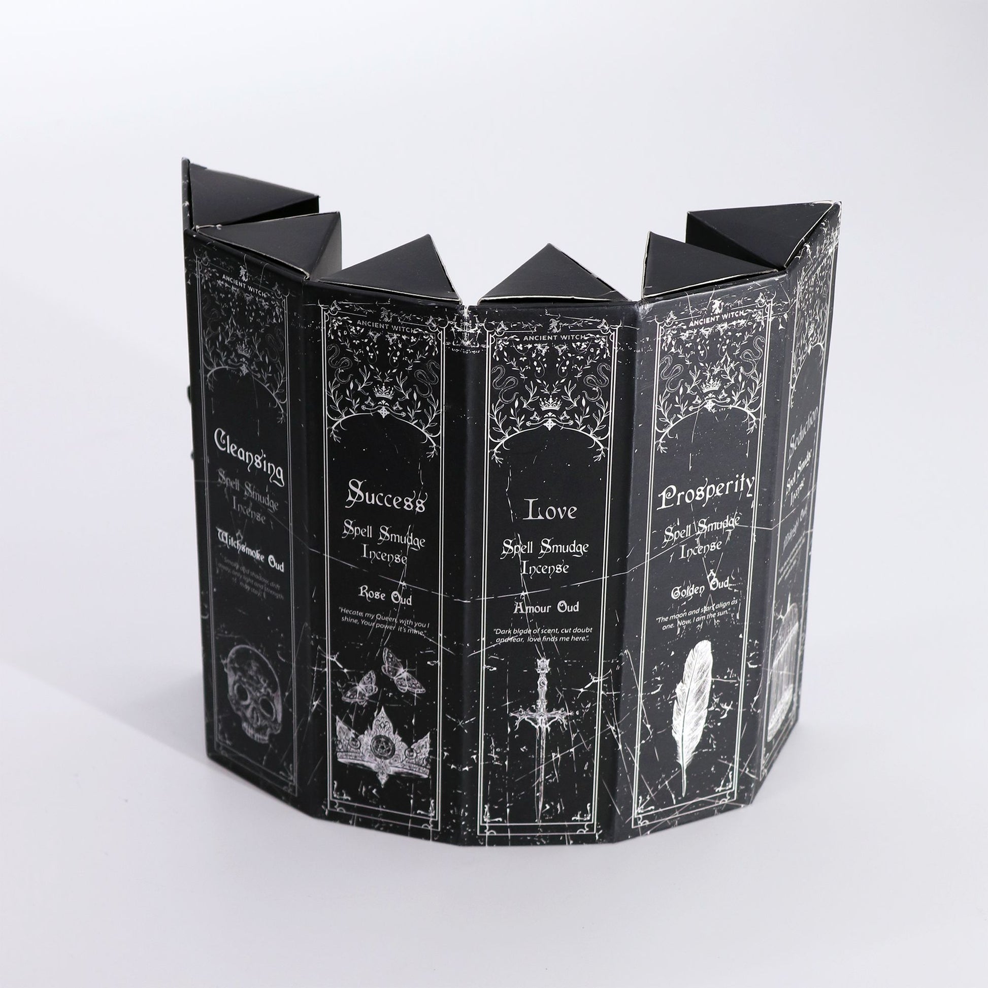 Pyramid Shape Display Incense - Set of 5 Ancient Witch Scents & Spells – product image 6