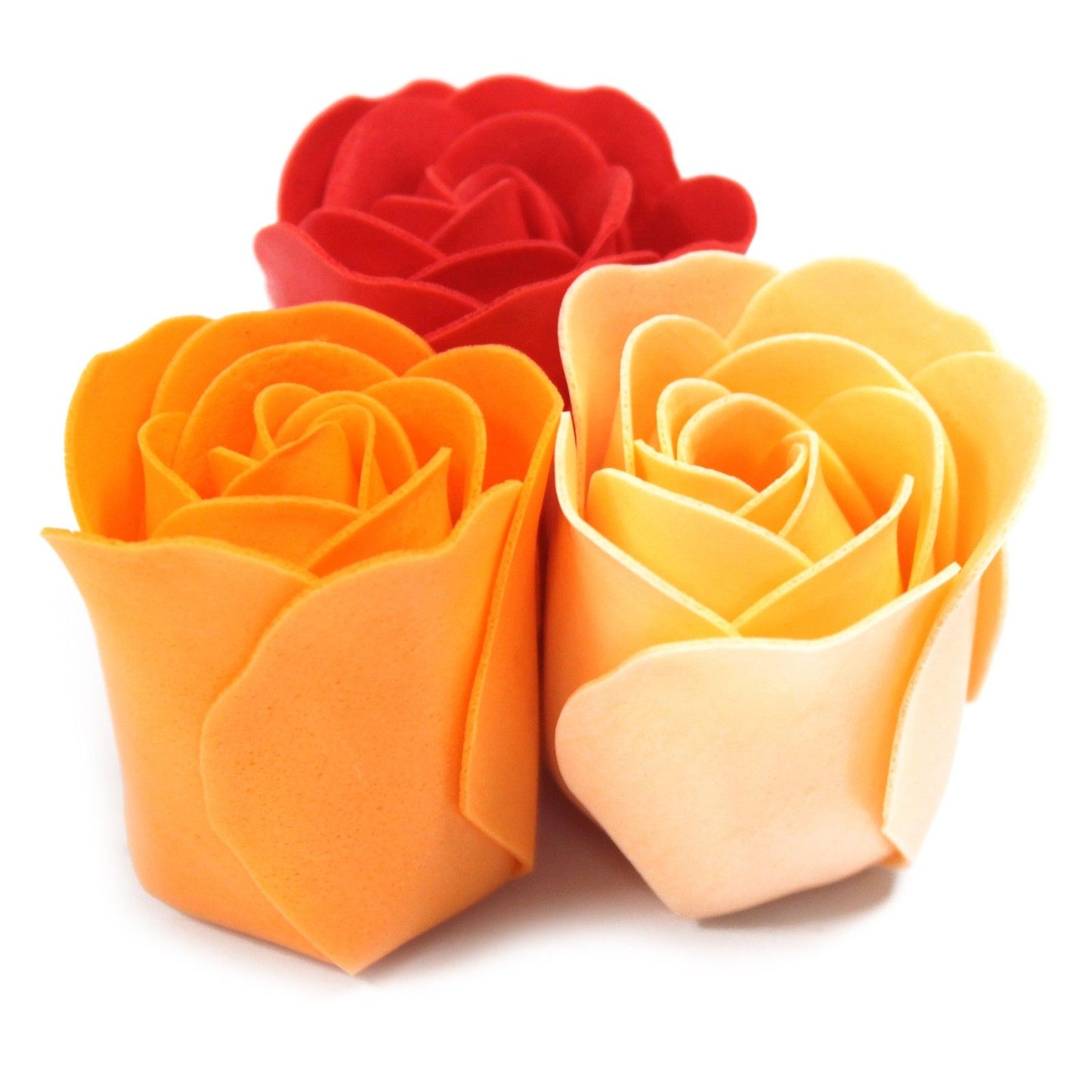 Set of 9 Soap Flower Box - Peach Roses – packaging