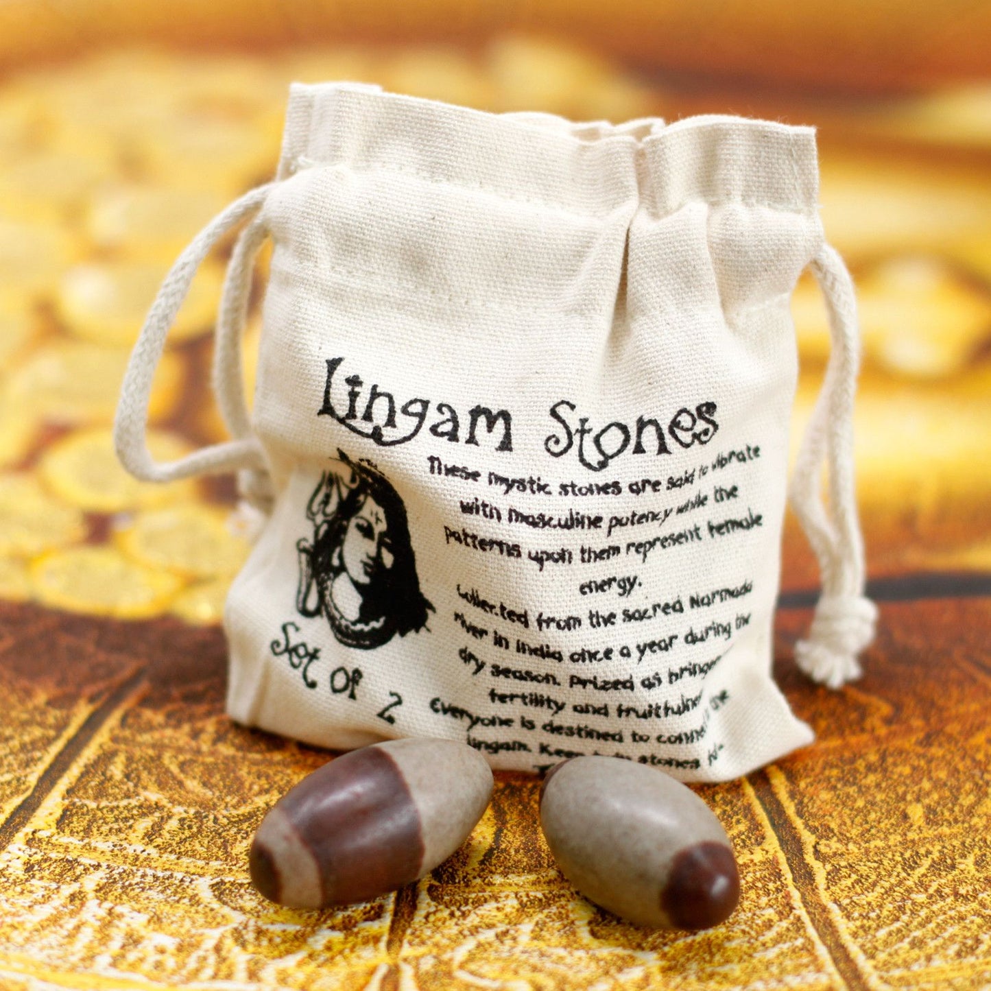 Two Inch Lingam - 2 Stones – product image 5