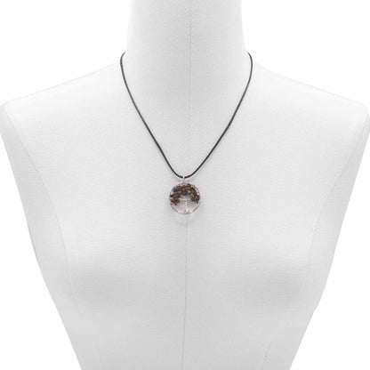 Tree of Life Pendant - Tiger Eye | Auro & Co