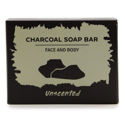 Unscented Charcoal Soap Bar, 85g