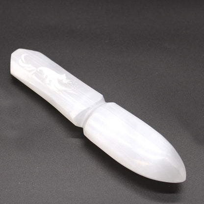 Selenite Ritual Knife - Letting go of the past | Auro & Co