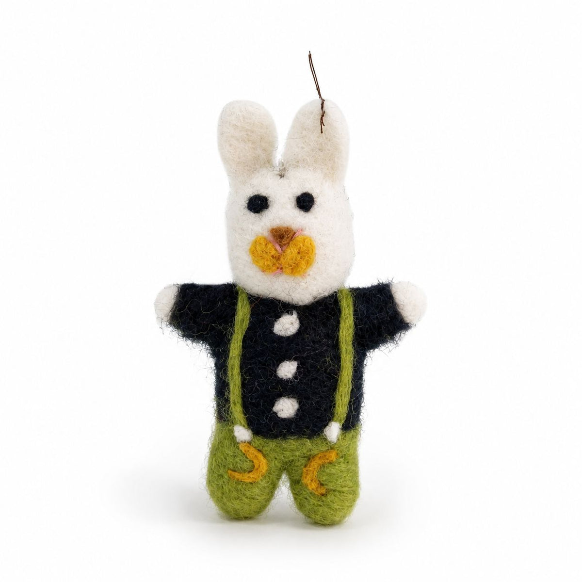 Felt Animal Charms, Mini Cute Set of 10, Hanging Decorations & Bag Charms