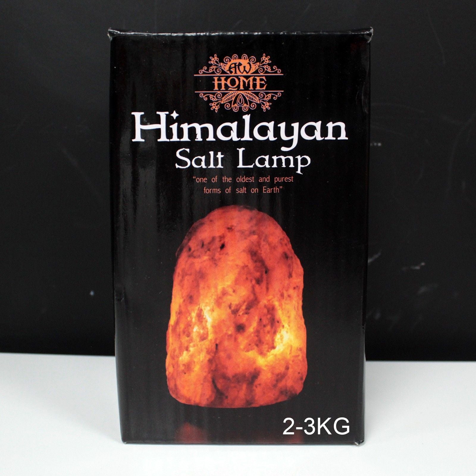 Quality Natural Salt Lamp - & Base apx 2-3kg – detail view