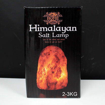 Quality Natural Salt Lamp - & Base apx 2-3kg – detail view