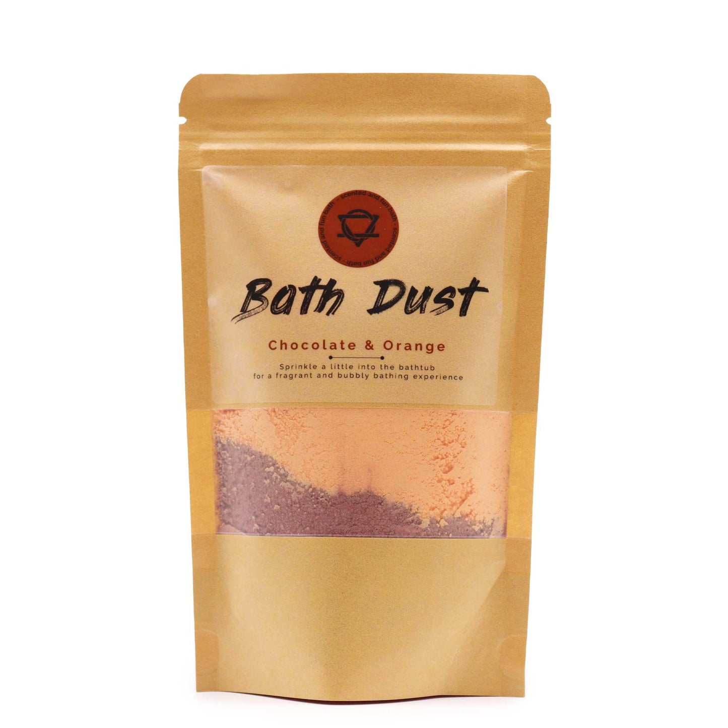Chocolate & Orange Bath Dust 190g | Auro & Co