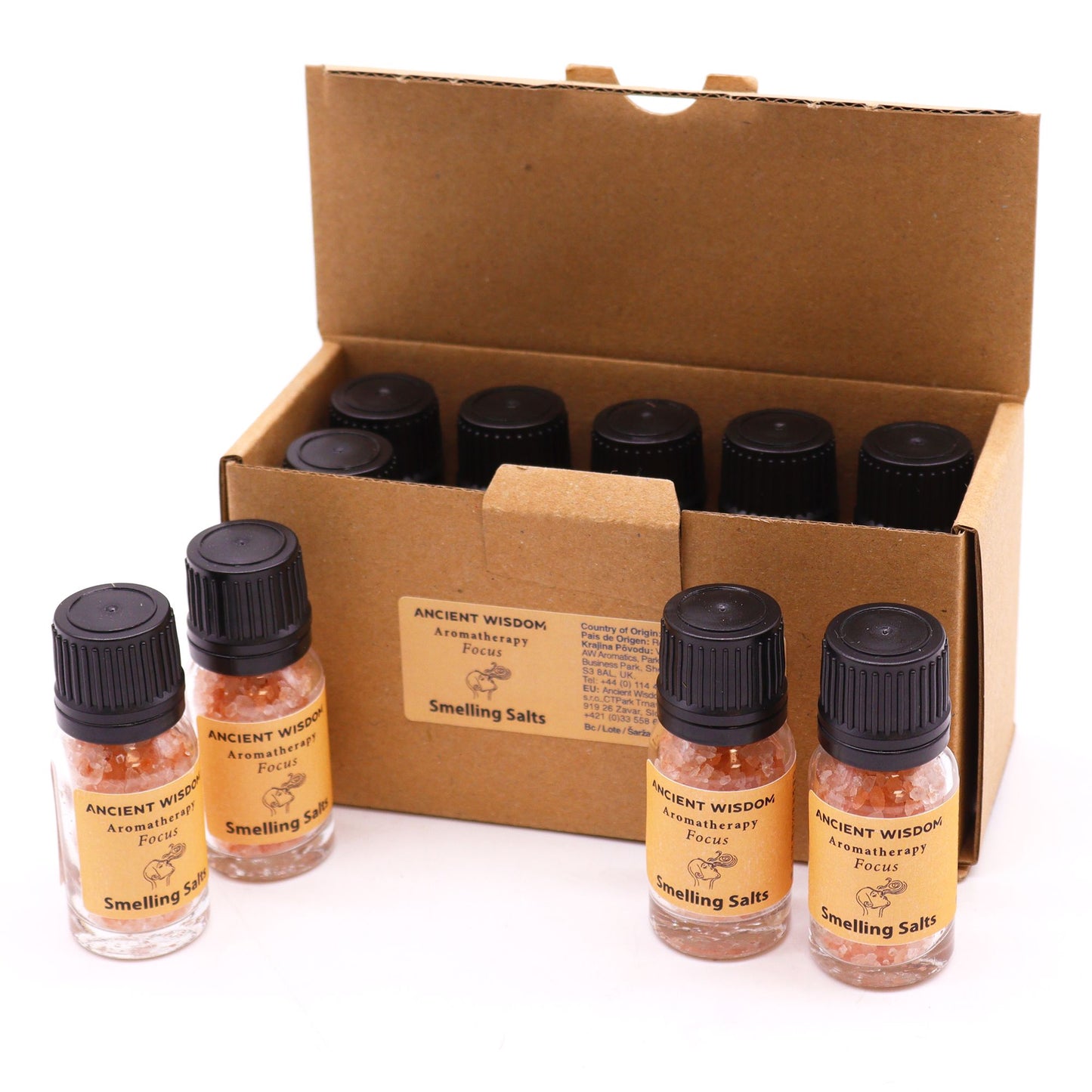 Focus Aromatherapy Smelling Salt – detail view