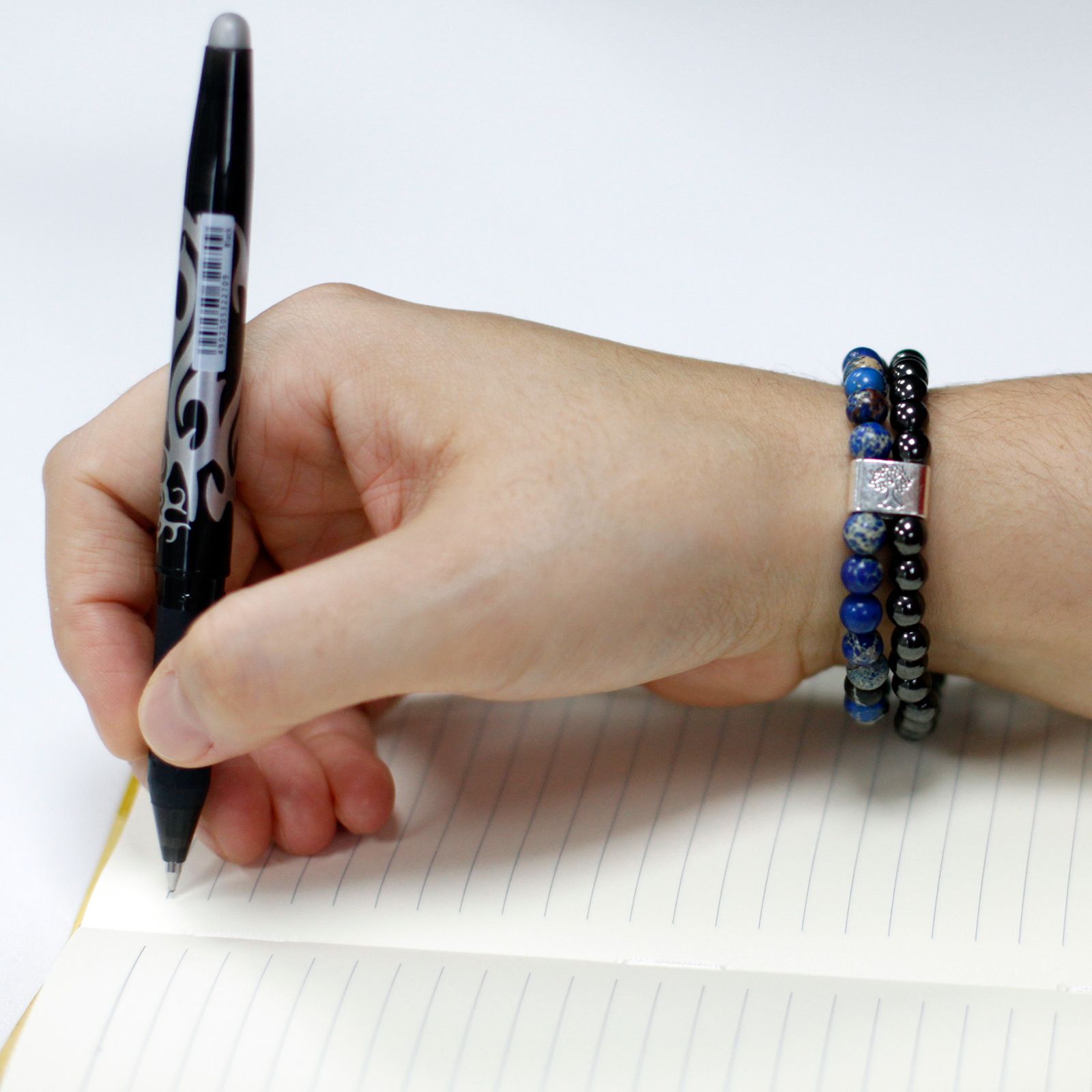 Magnetic Gemstone Bracelet - Sodalite – lifestyle shot