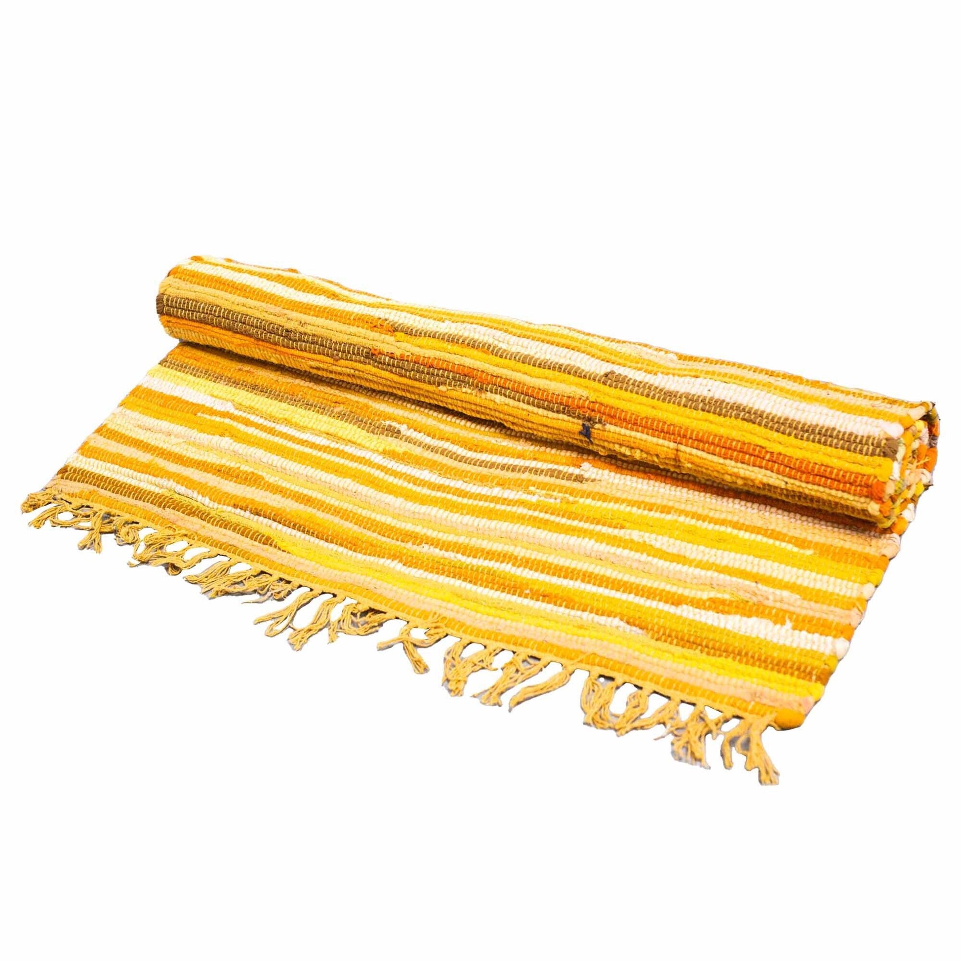 Room Rag Rug - 150x200cm - premium quality - Sunrise Oranges | Auro & Co