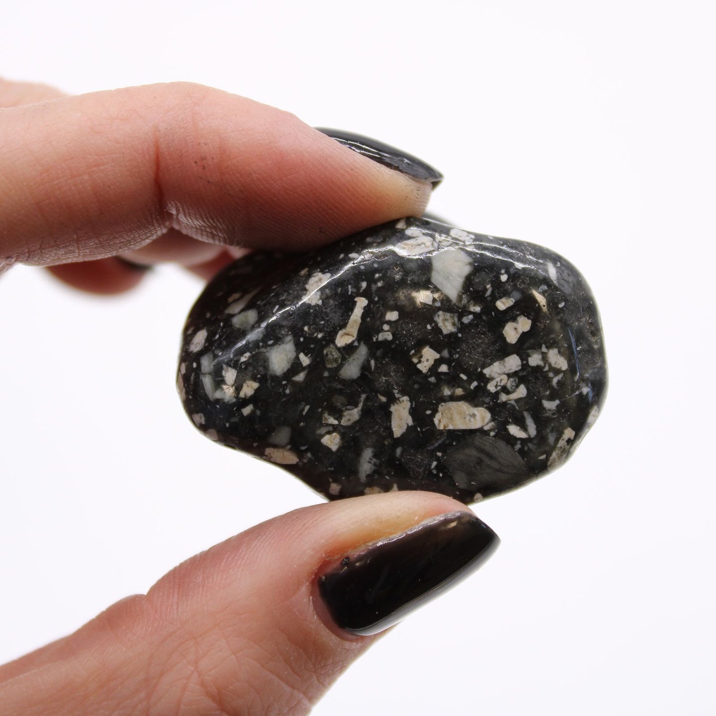 Medium African Tumble Stones - Guinea Fowl Medium – lifestyle shot